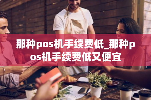 那种pos机手续费低_那种pos机手续费低又便宜