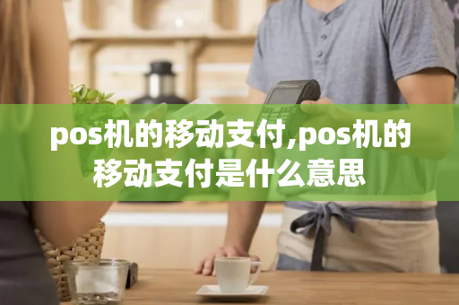 pos机的移动支付,pos机的移动支付是什么意思