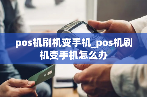 pos机刷机变手机_pos机刷机变手机怎么办