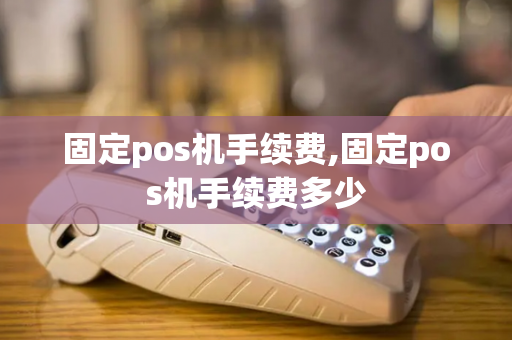 固定pos机手续费,固定pos机手续费多少