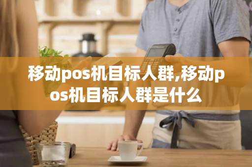 移动pos机目标人群,移动pos机目标人群是什么