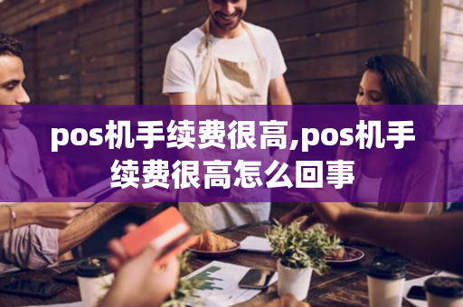 pos机手续费很高,pos机手续费很高怎么回事