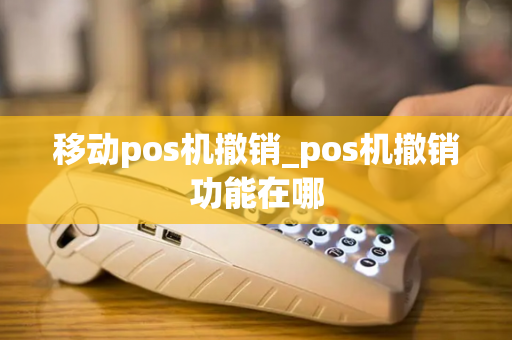 移动pos机撤销_pos机撤销功能在哪