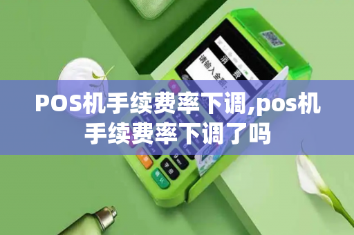 POS机手续费率下调,pos机手续费率下调了吗