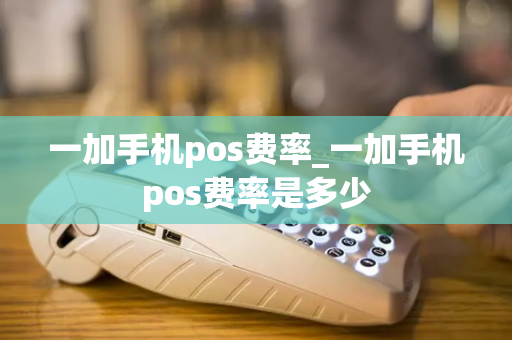 一加手机pos费率_一加手机pos费率是多少