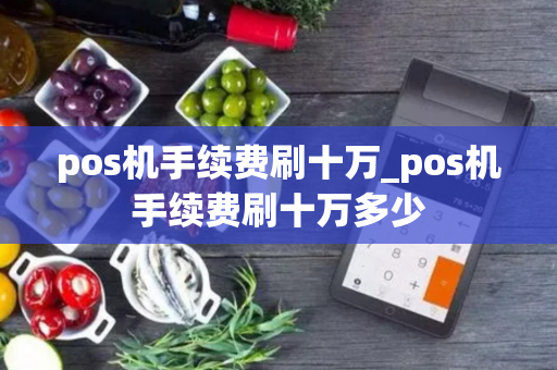 pos机手续费刷十万_pos机手续费刷十万多少