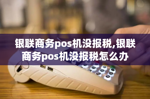 银联商务pos机没报税,银联商务pos机没报税怎么办