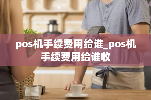 pos机手续费用给谁_pos机手续费用给谁收