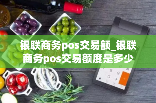 银联商务pos交易额_银联商务pos交易额度是多少