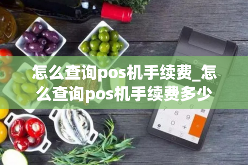 怎么查询pos机手续费_怎么查询pos机手续费多少