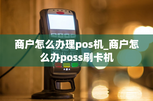 商户怎么办理pos机_商户怎么办poss刷卡机