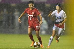 王妍雯：很久没踢正式比赛了，需总结和提高在领先的时候该怎么踢