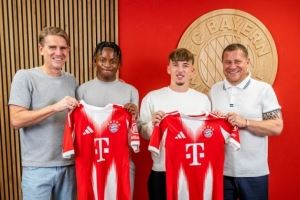 拜仁官方：与17岁卡尔、16岁麦克两名青训小将完成续约
