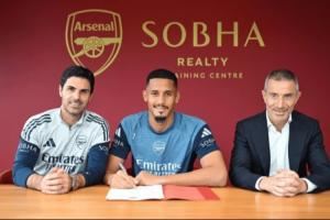 后防中坚留队！官方：萨利巴与阿森纳完成续约，据悉新约至2030年