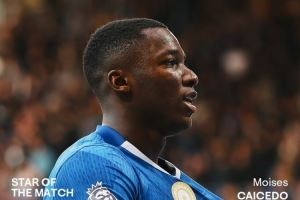 世界波破门！凯塞多当选对阵利物浦一役切尔西队内最佳球员