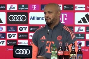 孔帕尼：不会感觉这是第一对阵最后一名 乌尔比希明天将首发