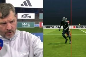 VAR取消首球!柏林联主帅吐槽:越位5毫米应该算进!有人简直疯了